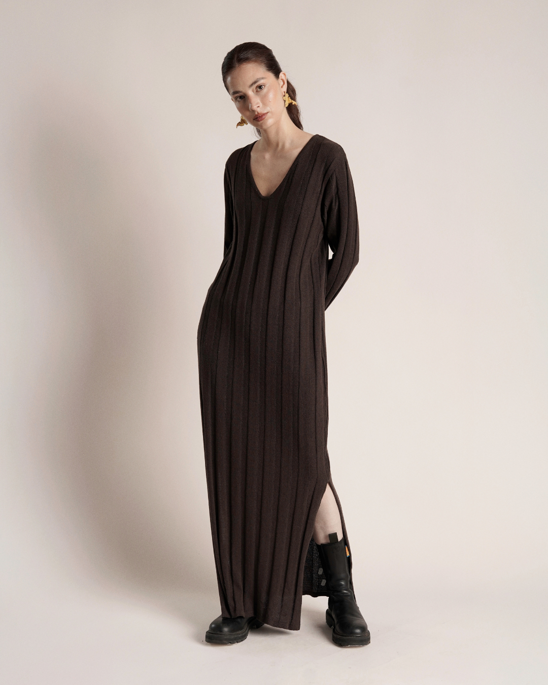 Vestido laguna Chocolate