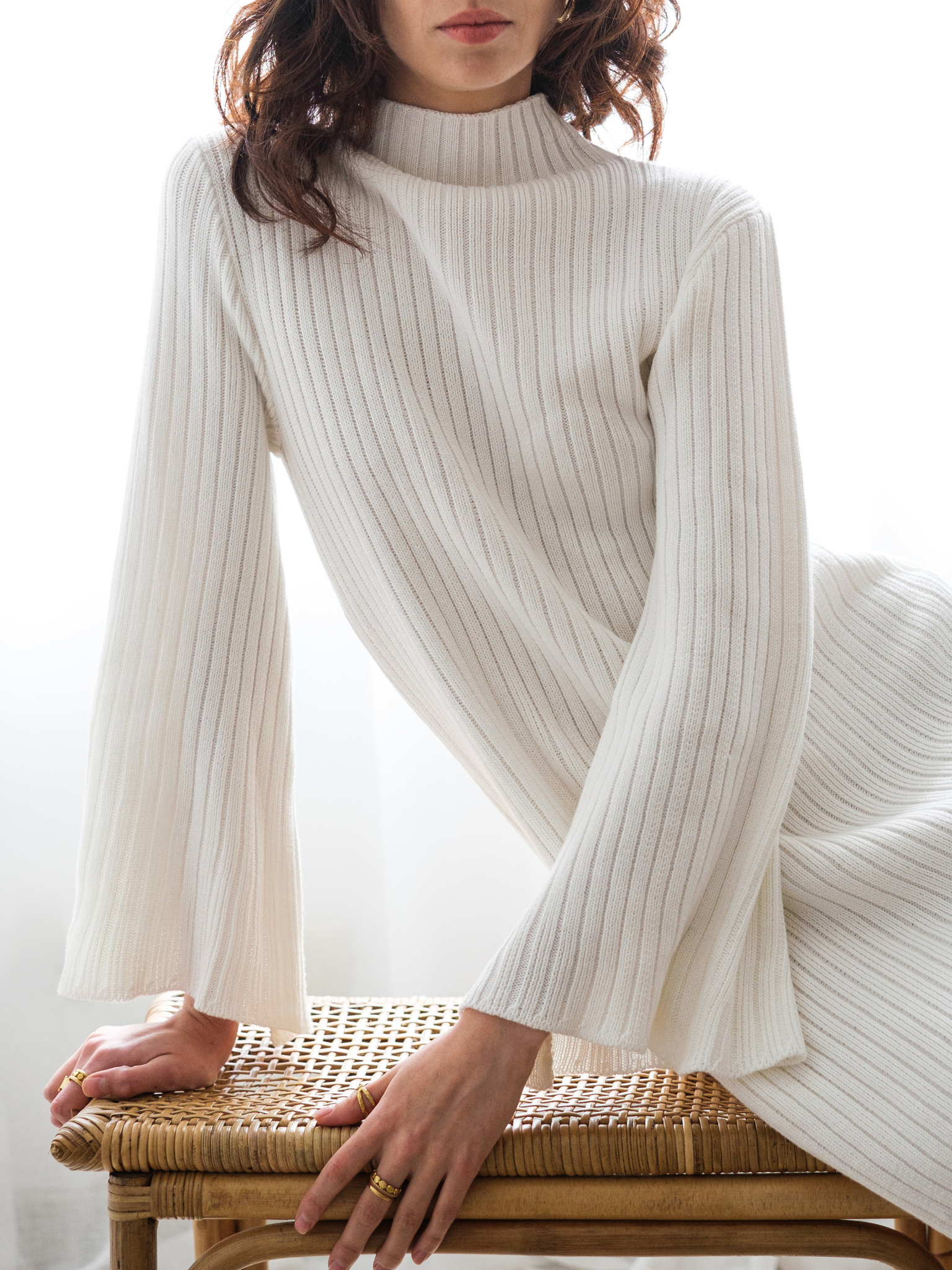 Vestido Origen manga larga – RENASCE - Main Image