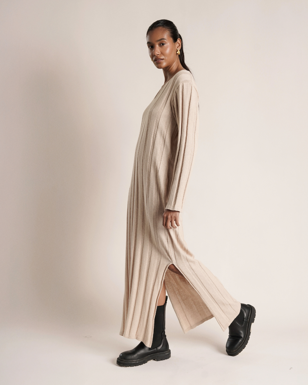 Vestido Laguna Beige