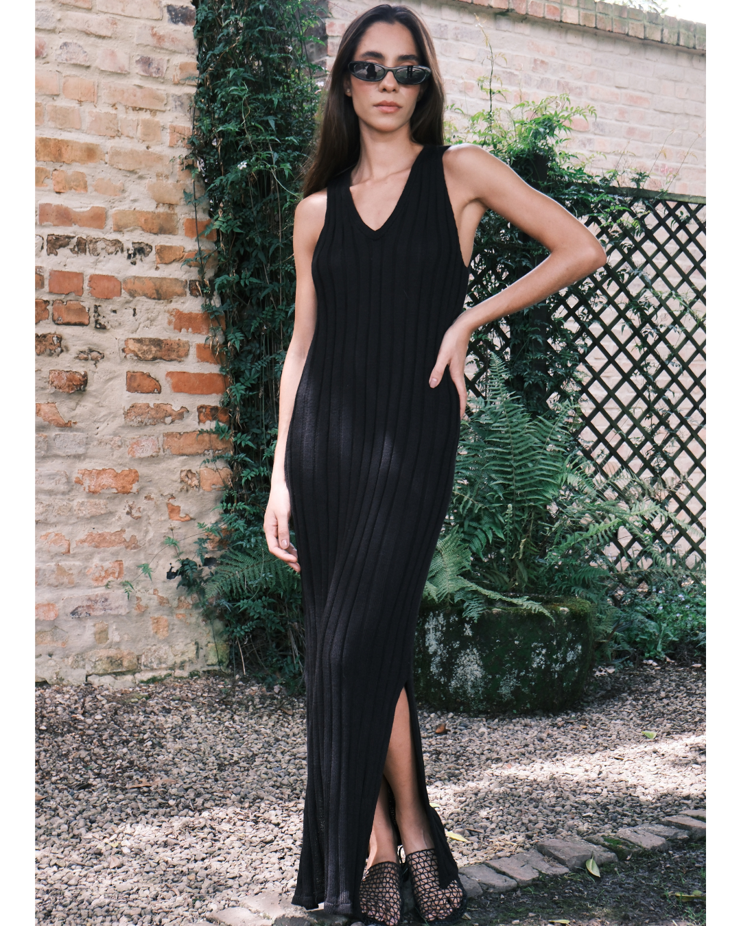 Vestido Laguna Manga sisa